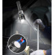 Ліхтар NIGHT VISION FLUORESCENCE CB-A282-TG+COB, Li-Ion аккум., power bank, ЗУ Type-C, магніт, zoom, Box