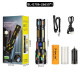 Ліхтар NIGHT VISION FLUORESCENCE CB-G706-TG, 1x26650, power bank, ЗУ Type-C, zoom, Box