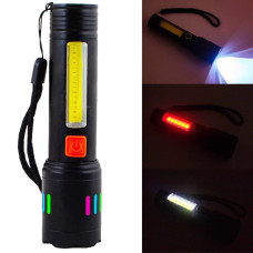 Ліхтар NIGHT VISION FLUORESCENCE GT-505-TG+COB(white+red), Li-Ion аккум., ЗУ Type-C, zoom