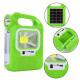 Ліхтар переносний 6399А-LED+COB, power bank, 2x18650, сонячна батарея, ЗУ microUSB, Box