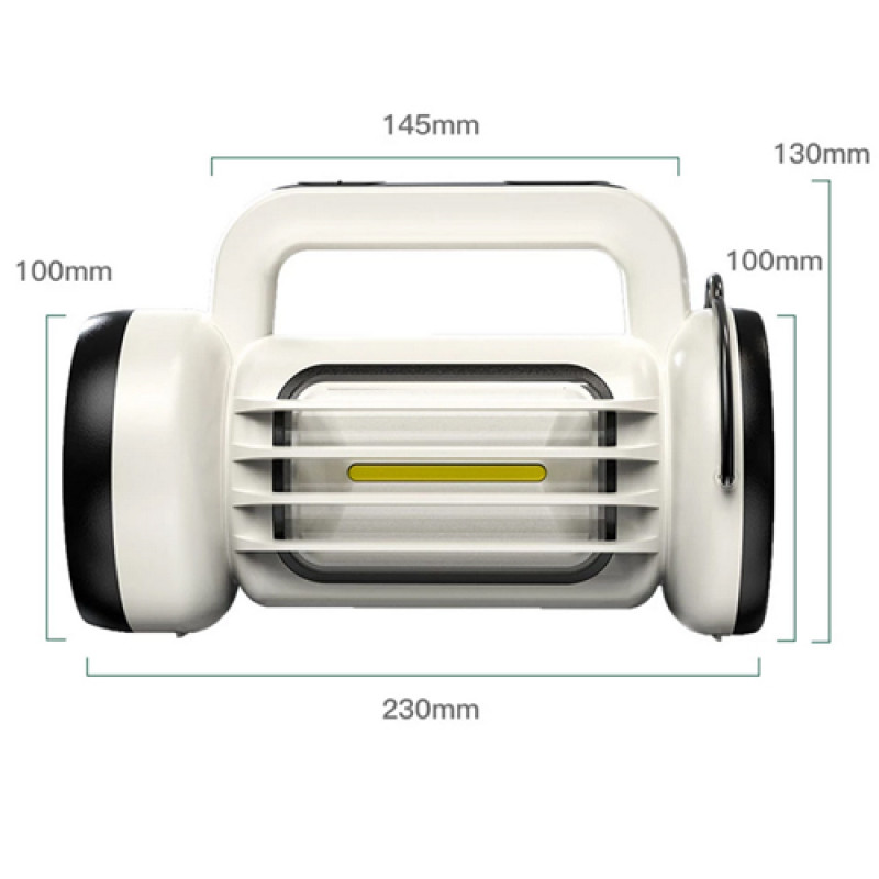 Ліхтар переносний CH-22023-COB, power bank, Li-Ion акум., ЗУ Type-C, Box