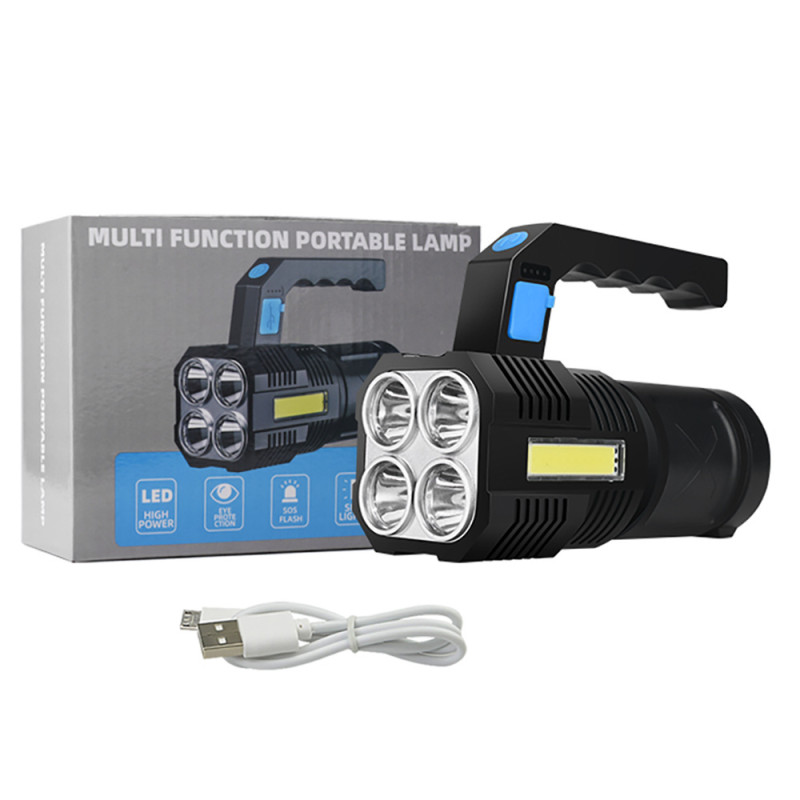 Ліхтар переносний X510-4LED+COB, Li-Ion акум., ЗУ microUSB, Box