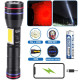 Ліхтар PLD-231 WHITE LASER LED PM10-TG+COB (white+red), 1×18650, power bank, індикація заряду, ЗП Type-C, магніт, zoom, Box
