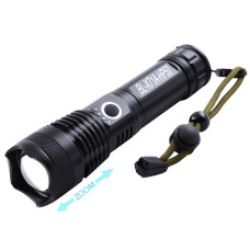 Ліхтар Police X71A-HP50, 1×18650/3×AAA, індикація заряду, zoom, ЗУ microUSB, Box