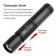 Ліхтар S2304-WHITE LASER LED PM10-TG, 1x18650/3xAAA, Power bank, ЗУ Type-C, zoom