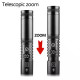 Ліхтар S2304-WHITE LASER LED PM10-TG, 1x18650/3xAAA, Power bank, ЗУ Type-C, zoom