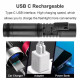 Ліхтар S2304-WHITE LASER LED PM10-TG, 1x18650/3xAAA, Power bank, ЗУ Type-C, zoom