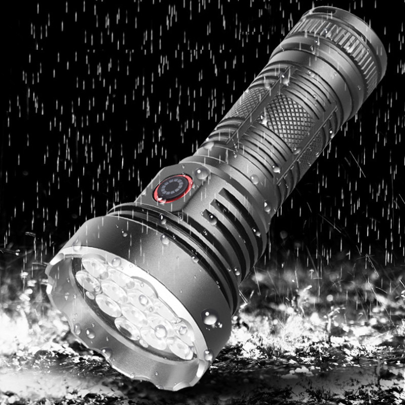 Ліхтар W5201-1-19 ULTRA BRIGHT LED, 1x18650, індикація заряду, ЗУ Type-C