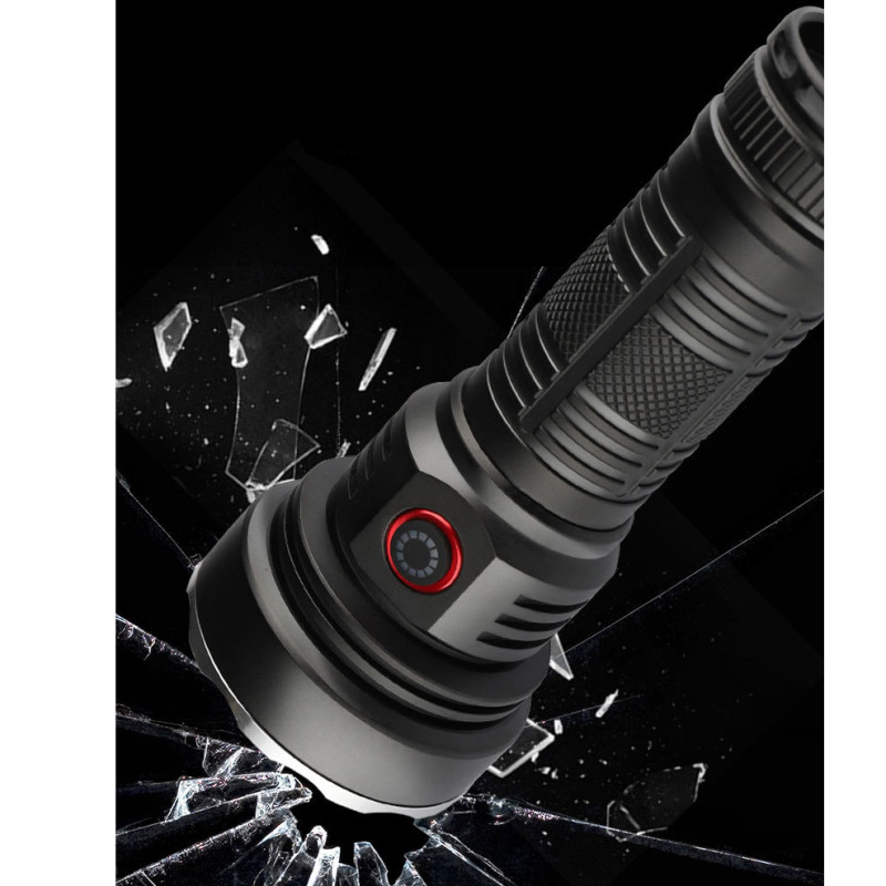 Ліхтар W5201-1-19 ULTRA BRIGHT LED, 1x18650, індикація заряду, ЗУ Type-C