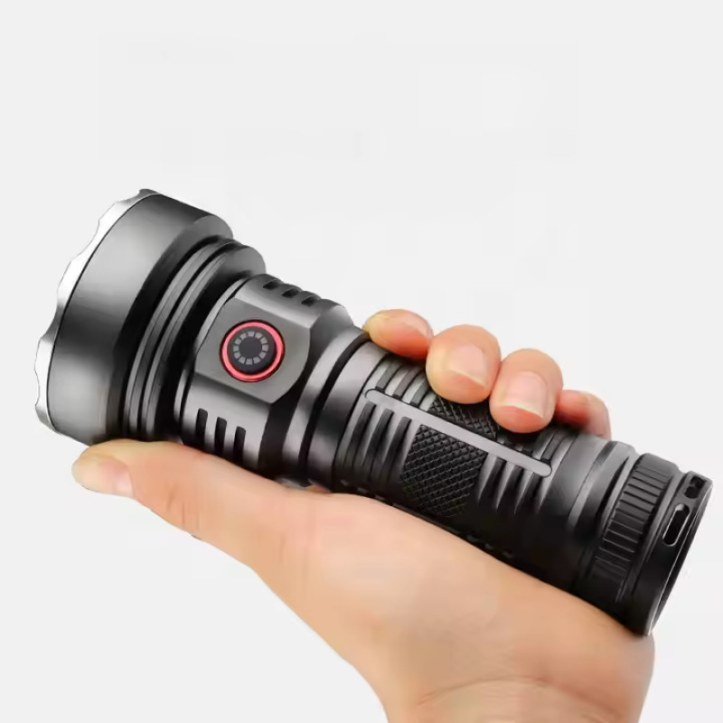 Ліхтар W5201-1-19 ULTRA BRIGHT LED, 1x18650, індикація заряду, ЗУ Type-C