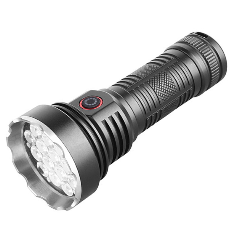 Ліхтар W5201-1-19 ULTRA BRIGHT LED, 1x18650, індикація заряду, ЗУ Type-C