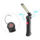 Фонарь WORKLIGHT W51-SMD+COB (white+red) Li-Ion аккум., поворот 180º+180º, магнит, зажим, крюк, ЗУ microUSB оптом в Украине