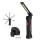 Ліхтар WORKLIGHT W52-SMD+COB (white+red), Li-Ion акумулятор, поворот 180º+180º, магніт, затискач, гак, ЗУ microUSB