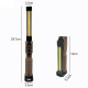 Ліхтар WORKLIGHT WL-08-XPE+COB (white+yellow+red), power bank, Li-Ion акум., поворот 180º+180º, магнит, зажим, крюк, ЗУ Type-C, Box