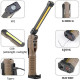 Ліхтар WORKLIGHT WL-08-XPE+COB (white+yellow+red), power bank, Li-Ion акум., поворот 180º+180º, магнит, зажим, крюк, ЗУ Type-C, Box