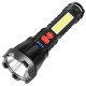 Ліхтар ZJ-06-OSL+COB, Li-Ion акум., ЗУ microUSB, Box