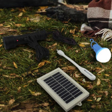 Ліхтарик ручний BL YW-037 + bulb + solar