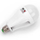 Світлодіодна LED лампочка з акумулятором FA-3920 Pro, 20W, E27, 2x18650, ковпачок-кемпінг