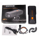 Велофара BC25S, 300LM, Waterproof, Power Bank, Li-Ion акумулятор, ЗУ Type-C, індикація заряду