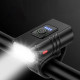 Велофара BK02, 500LM, Waterproof, ЗУ microUSB, Li-Ion акумулятор, індикація заряду