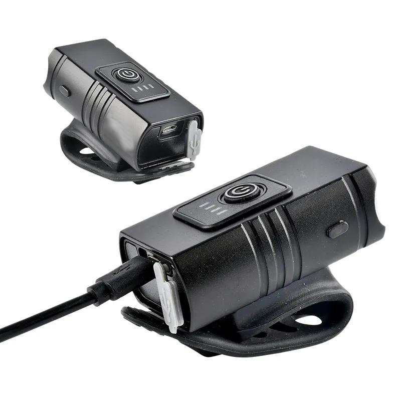 Велофара BK02, 500LM, Waterproof, ЗУ microUSB, Li-Ion акумулятор, індикація заряду