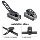 Велофара BK02, 500LM, Waterproof, ЗУ microUSB, Li-Ion акумулятор, індикація заряду