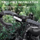 Велофара потужна EOS610-3LED, 900LM, Waterproof, Li-Ion акумулятор, ЗУ Type-C