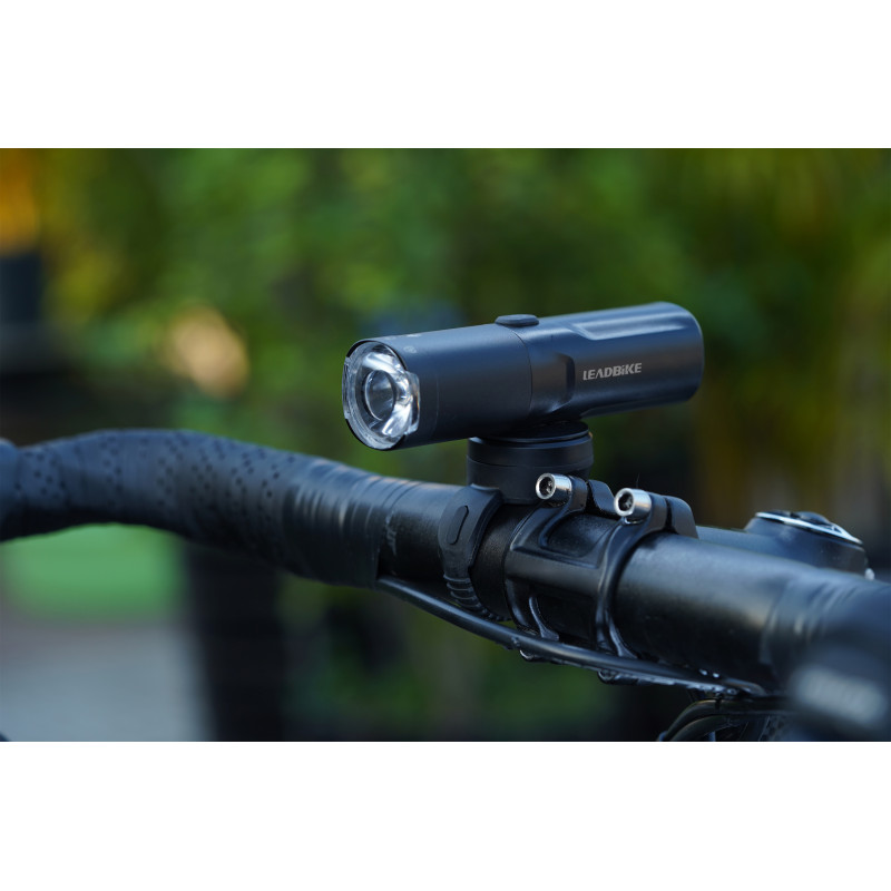 Велофара потужна LEADBIKE M03-OSRAM 400LM, 2000mAh, waterproof, children lock, Li-Ion акумулятор, ЗУ Type-C