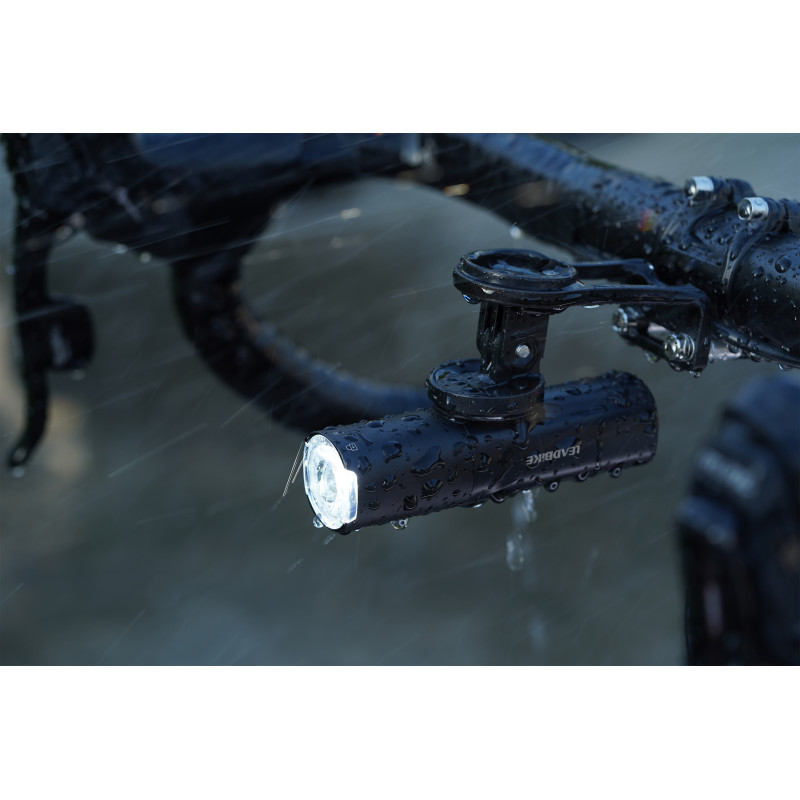 Велофара потужна LEADBIKE M03-OSRAM 400LM, 2000mAh, waterproof, children lock, Li-Ion акумулятор, ЗУ Type-C