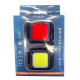 Велокомплект FT-3028-COB ліхтар + STOP, Waterproof, Li-Ion акумулятор, ЗУ Type-C