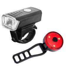 Велокомплект HY028/BSK-1133-XPG, STOP-3SMD(red), Li-Ion акумулятор, ЗУ microUSB, Box