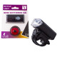 Велокомплект HY028/BSK-1133-XPG, STOP-3SMD(red), Li-Ion акумулятор, ЗУ microUSB, Box