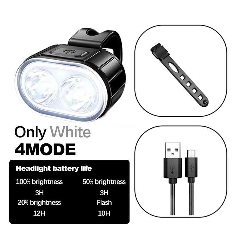 Велокомплект ZH-078-2LED ліхтар + STOP-14SMD, waterproof, Li-Ion акумулятор, ЗУ Type-C