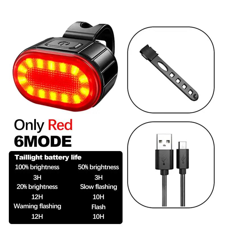 Велокомплект ZH-078-2LED ліхтар + STOP-14SMD, waterproof, Li-Ion акумулятор, ЗУ Type-C