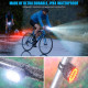 Велокомплект ZH-078-2LED ліхтар + STOP-14SMD, waterproof, Li-Ion акумулятор, ЗУ Type-C