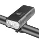 Велоліхтар F0-60-2T6, waterproof, Li-Ion акумулятор, ЗУ Type-C