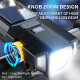 Велоліхтар X17-30W+2LED(red), сонячна батарея, IP65, Li-Ion акумулятор, ЗУ Type-C
