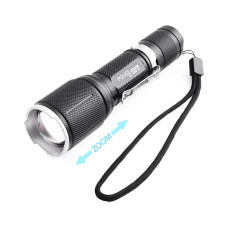 Ліхтар Police 1860-T6, 1×18650, zoom, ЗУ 220V/12V, Box