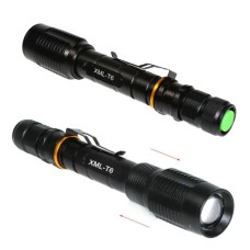 Ліхтар Police 2804-T6, 2×18650, затискач, zoom, ЗУ 220V, Box