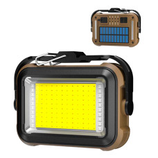 Ліхтар кемпінг TZD-01-COB (White+Yellow+Red+Blue)-PRO, Power Bank, Li-Ion акб, сонячна батарея, ЗУ Type-C, магніт, гак, Box оптом