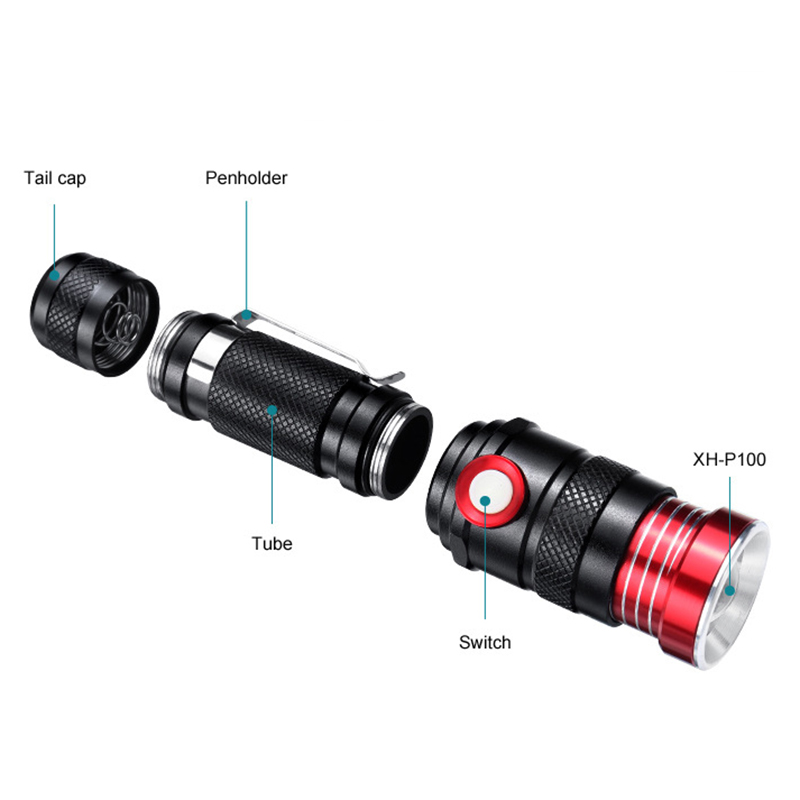 Ліхтарик Police BL-736-T6, zoom, 1×18650, ЗП microUSB