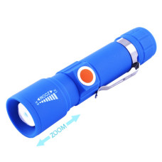 Ліхтар акумуляторний 416-XPE zoom, ЗУ USB