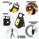 Ліхтар MULTIFUNCTIONAL BL-J031-COB metal, Li-Ion акумулятор, магніт, карабін, відкривачка, ЗУ Type-C