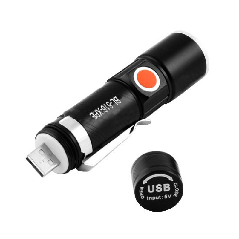 Ліхтар ручний BL-616 T6 USB/microUSB зарядка