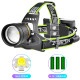 Ліхтар налобний BL-A12-3-P90, Power Bank, 3×18650, zoom, ЗП Type-C