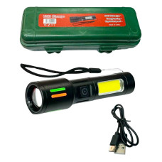 Ліхтарик ручний BL-612 WITH WARNING