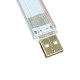 USB світлодіодний ліхтарик LED 518 cob 17см в POWERBANK, холодне, тепле світло, sensor