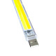 USB світлодіодний ліхтарик LED 518 cob 17см в POWERBANK, холодне, тепле світло, sensor
