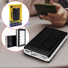 Зовнішній акумулятор Power Bank LED+Solar 90000mah 803 (реал. ємність 3200)