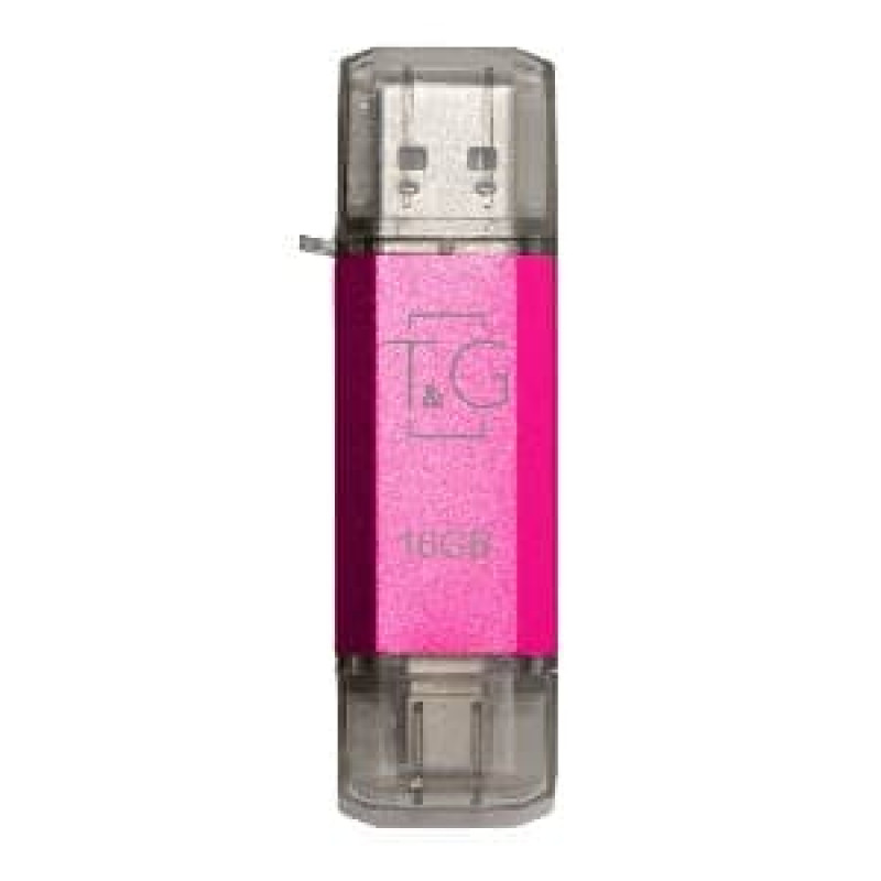 Накопичувач USB 16GB T&G Type-C 009 серія Star фуксі